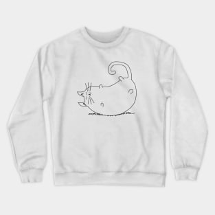 Sleeping Cat Crewneck Sweatshirt